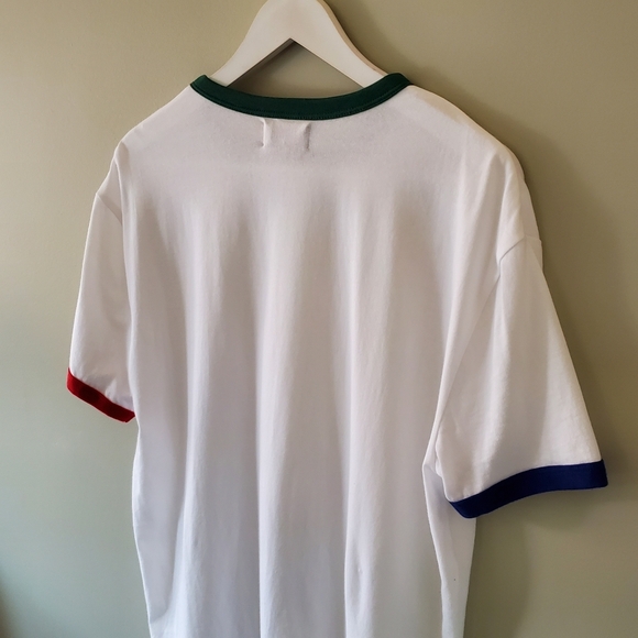 NWOT Polo by Ralph Lauren S Contrast Piping Basketball Bear Crewneck T-Shirt - Picture 9 of 11